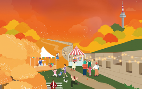 "빛으로 물든 다산성곽길 감성산책" 2025 다산성곽길 예술문화제 썸네일